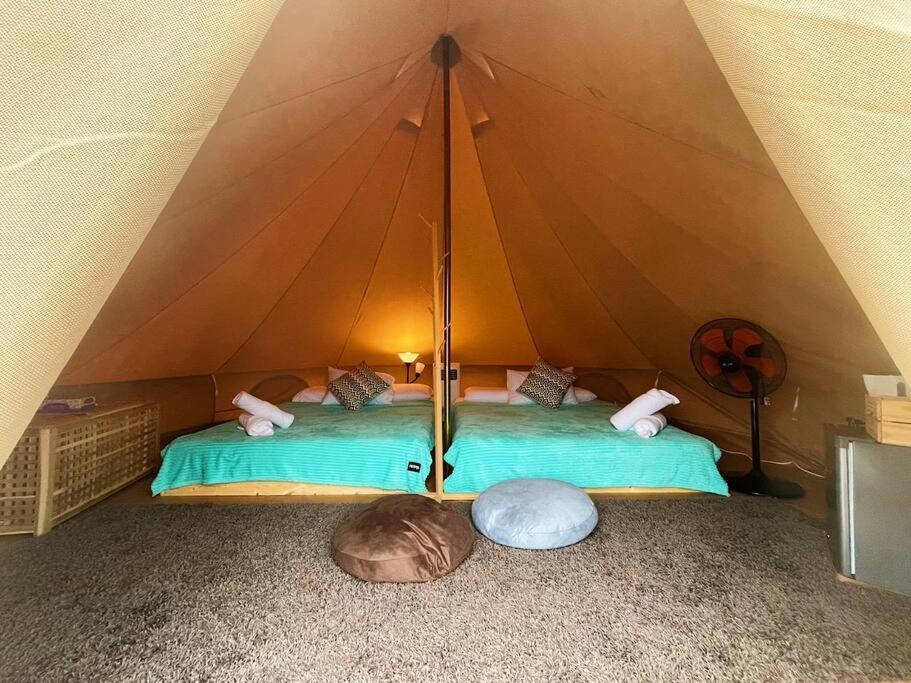 Rembulan Escape Bell Tent 1 Kampung Penarik Ngoại thất bức ảnh