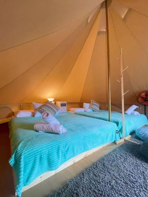 Rembulan Escape Bell Tent 1 Kampung Penarik Ngoại thất bức ảnh